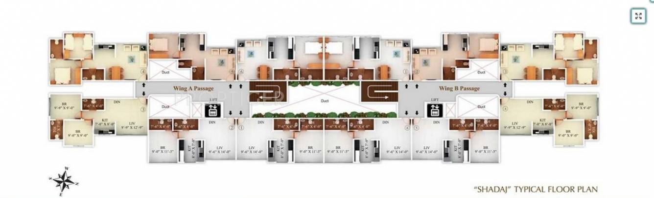 Images for Cluster Plan of Viva Swarangan