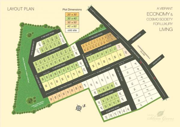  vasudhaa-silicon-greens Master Plan