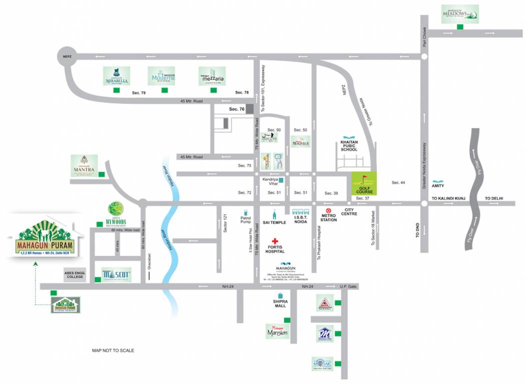  puram phase 1 Location Plan