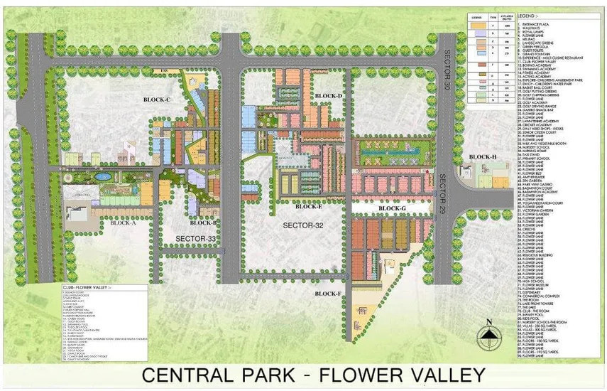  flower valley Master Plan
