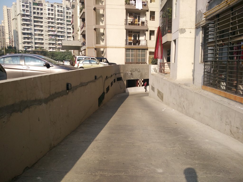 krishna apra sapphire Car Parking