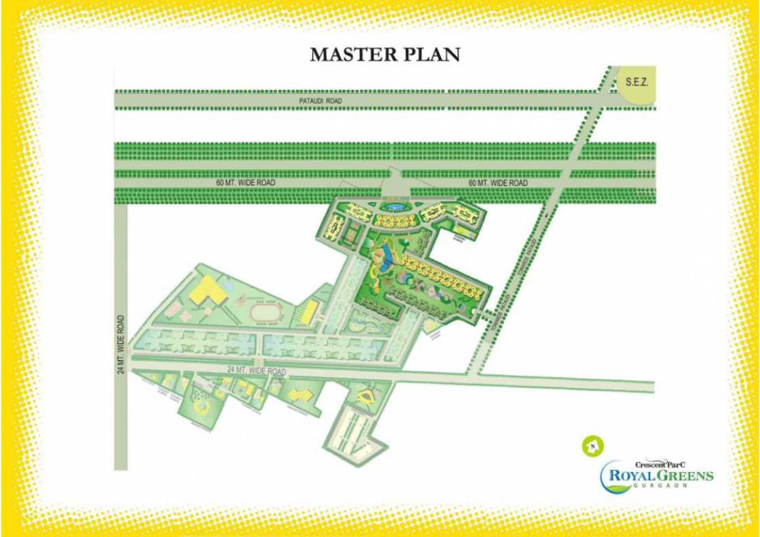  crescent parc royal greens phase 1 Master Plan