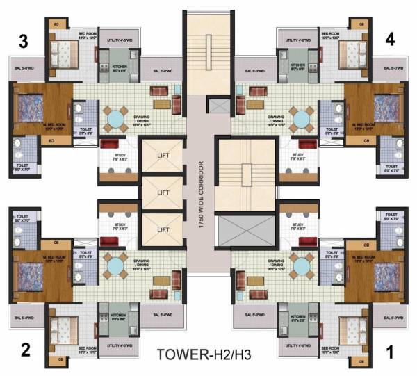 Images for Cluster Plan of Amrapali Augusta Tower Images for Cluster Plan of Amrapali Augusta Tower