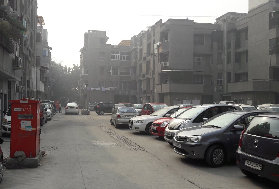  sfs flats pocket 1 bhartiya apartment Elevation