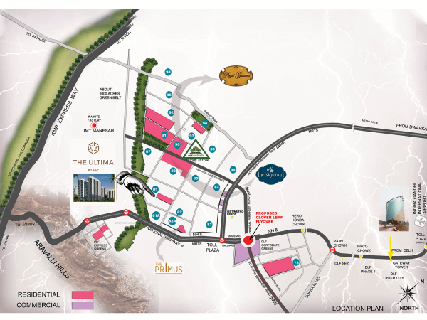  the-ultima Location Plan