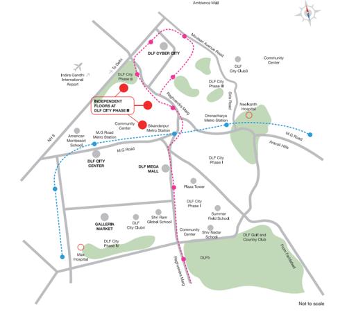  pink-town-house Location Plan