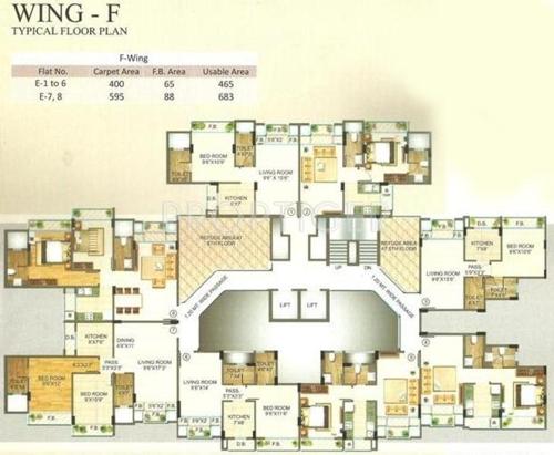 Images for Cluster Plan of Morya Mandar Avenue F II