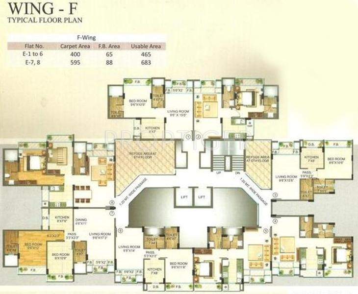 Images for Cluster Plan of Morya Mandar Avenue F II