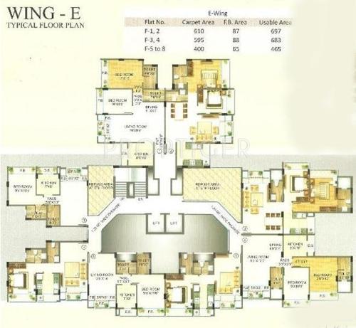 Images for Cluster Plan of Morya Mandar Avenue F II