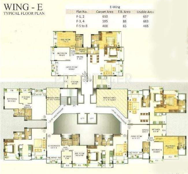 Images for Cluster Plan of Morya Mandar Avenue F II