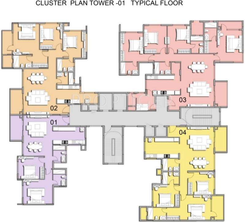  jade pavilion Images for Cluster Plan of Prestige Jade Pavilion