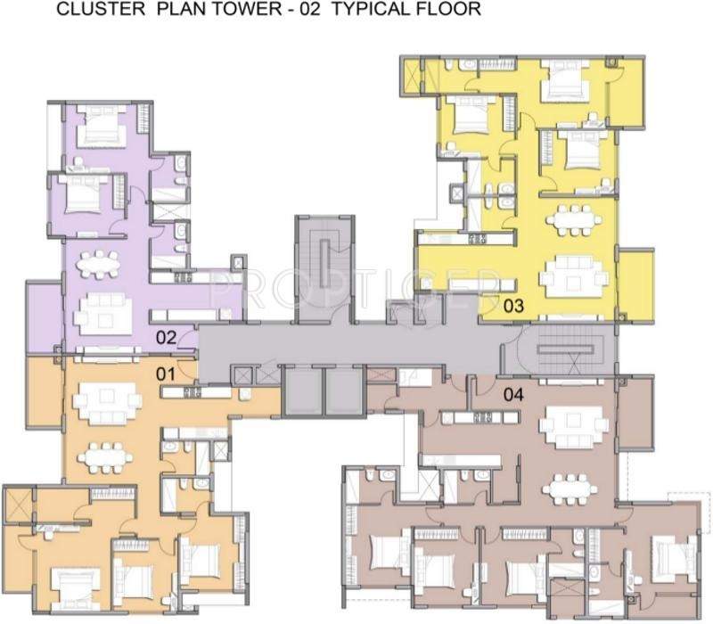  jade pavilion Images for Cluster Plan of Prestige Jade Pavilion