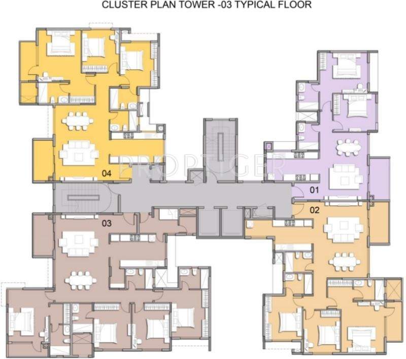  jade pavilion Images for Cluster Plan of Prestige Jade Pavilion