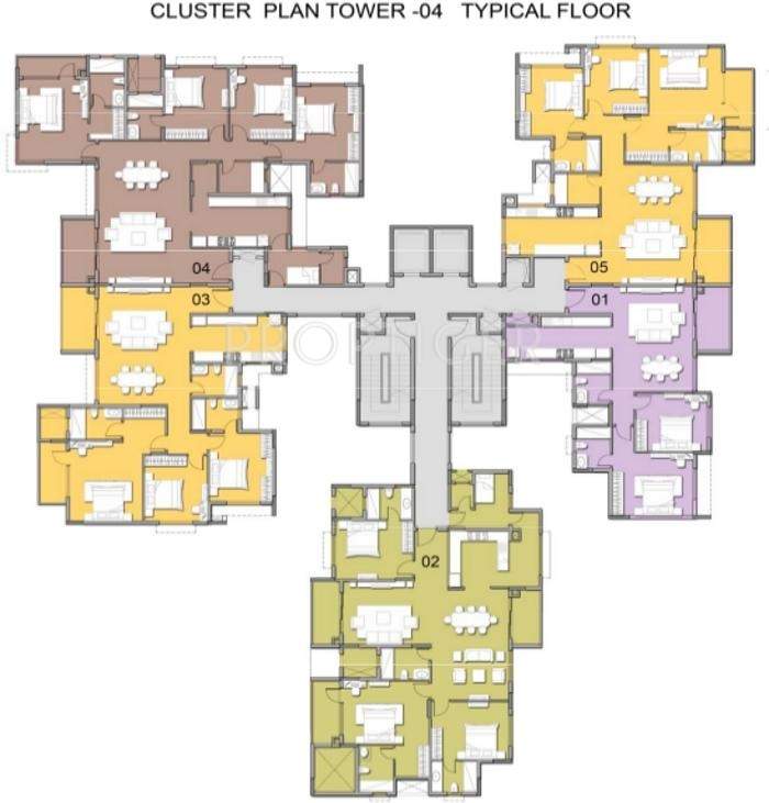  jade pavilion Images for Cluster Plan of Prestige Jade Pavilion