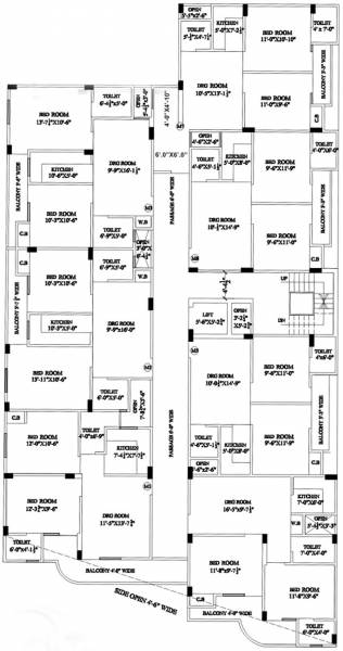 Images for Cluster Plan of Dreamz Hardik Tower 1 Images for Cluster Plan of Dreamz Hardik Tower 1