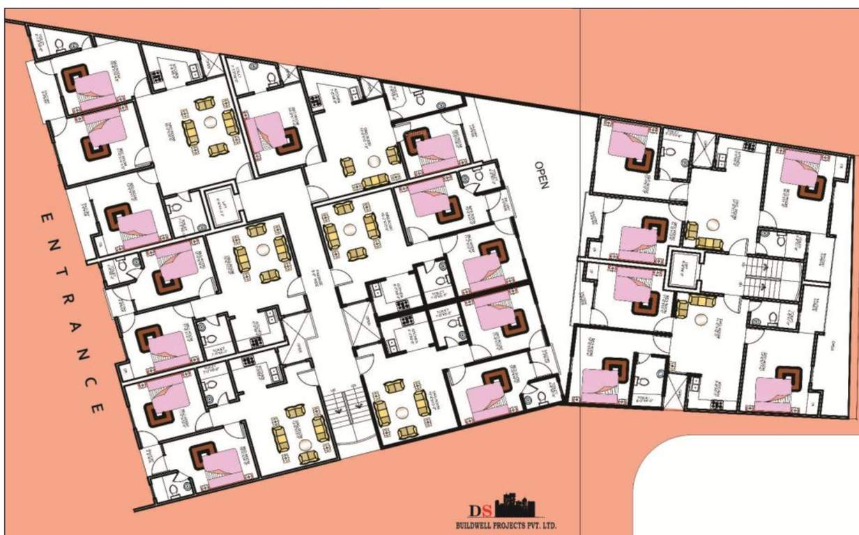 Images for Cluster Plan of DS Lotus Apartment