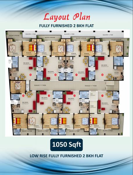  residency-ii Tower A Cluster Plan