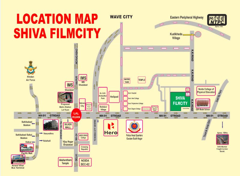 film city Location Plan
