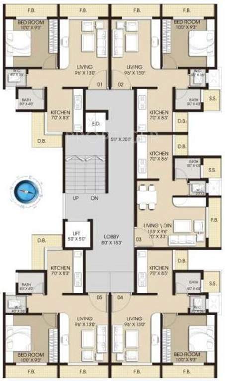 Images for Cluster Plan of Kaamdhenu Sai Ram