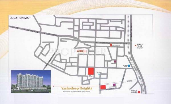 Images for Location Plan of Raikar Yashodeep Height