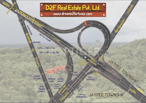 Dreams 2 Fortunes Sita Residency Location Plan