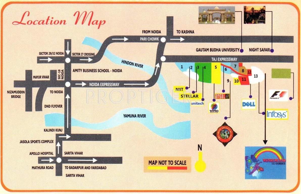 Images for Location Plan of SSR Wonder Land Le Garden