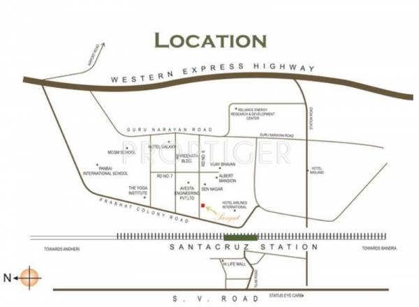 Images for Location Plan of Saaga Parijat CHS Images for Location Plan of Saaga Parijat CHS