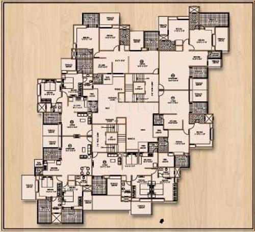  greens Images for Cluster Plan of Casa Greens