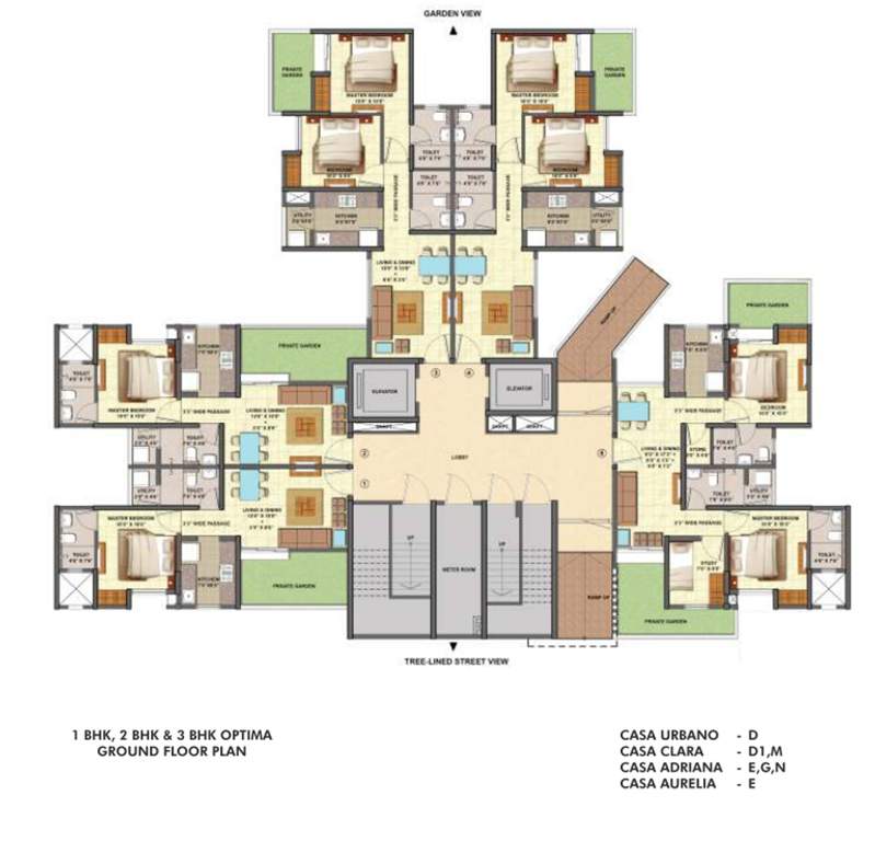  centre park Images for Cluster Plan of Lodha Centre Park