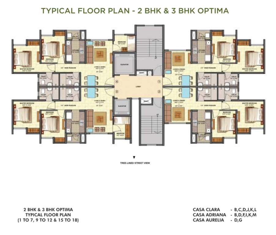  centre park Images for Cluster Plan of Lodha Centre Park