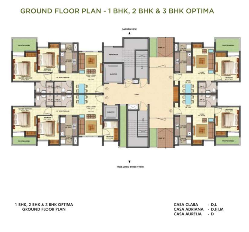  centre park Images for Cluster Plan of Lodha Centre Park