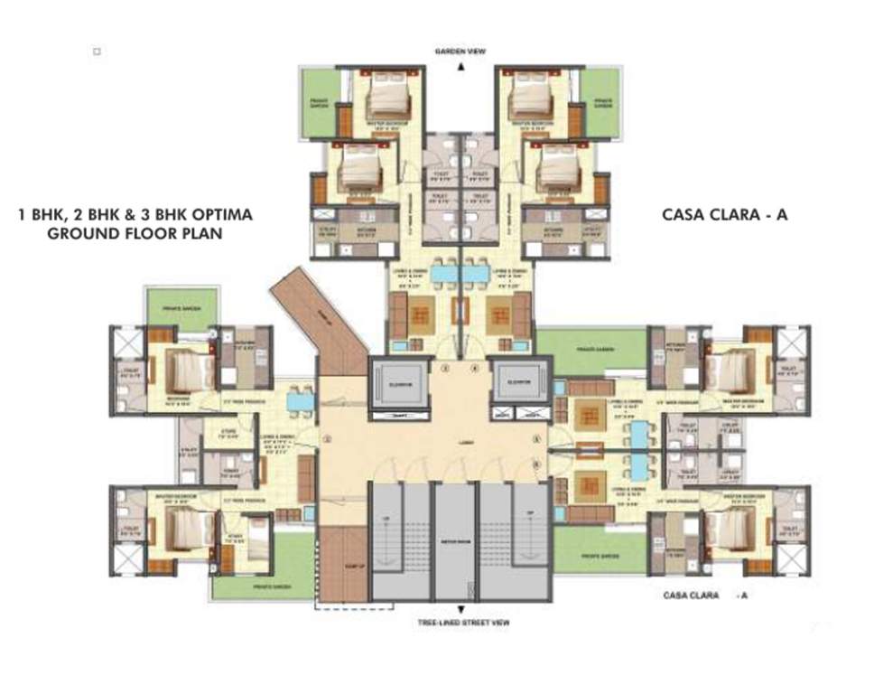  centre park Images for Cluster Plan of Lodha Centre Park
