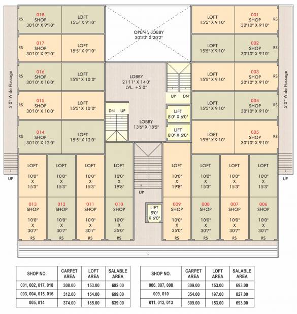 Images for Cluster Plan of Opulent Sheetal Square