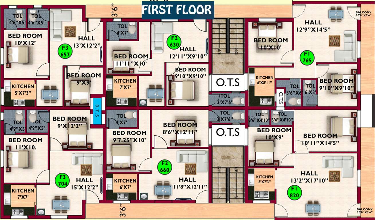 Images for Cluster Plan of GAG Kamalam Castle