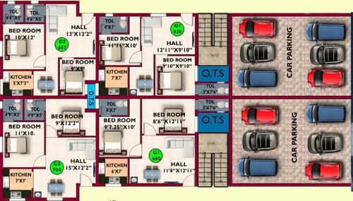 Images for Cluster Plan of GAG Kamalam Castle
