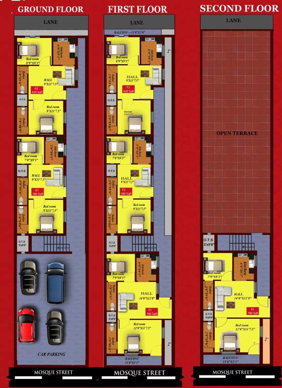 Images for Cluster Plan of GAG Rama Enclave