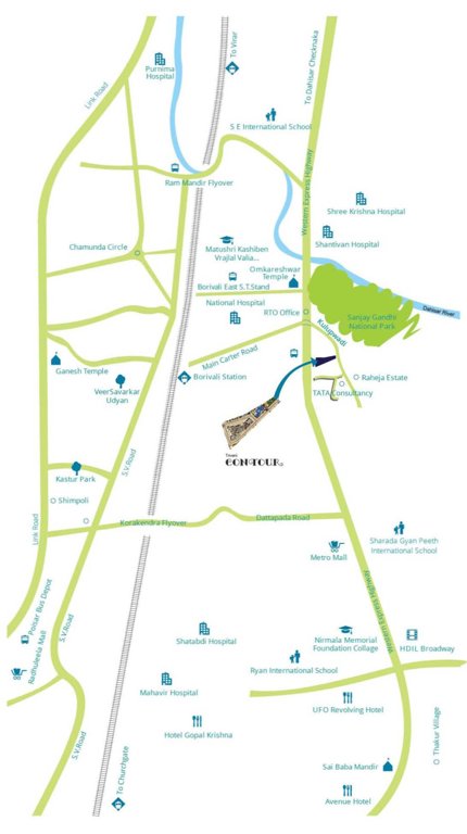 Images for Location Plan of Triveni New Shiv Krupa Chsl Triveni Contour