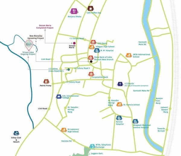 Images for Location Plan of Triveni Kaveri Apartments Chsl Triveni Eden Images for Location Plan of Triveni Kaveri Apartments Chsl Triveni Eden