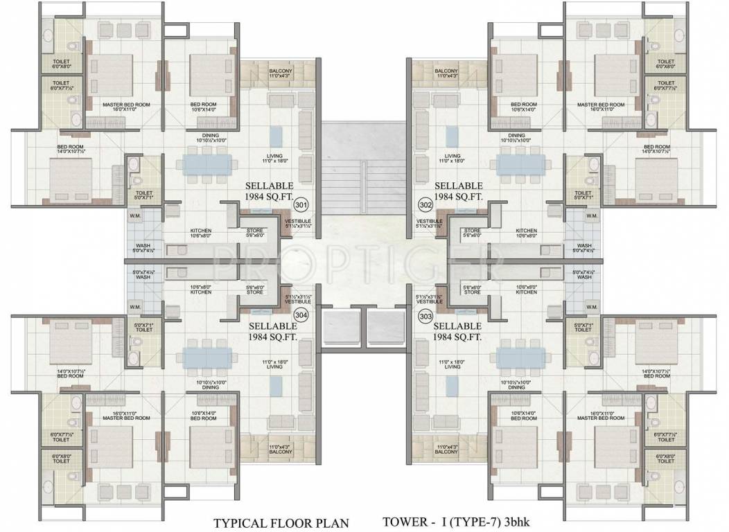 Images for Cluster Plan of JP Iscon Platinum