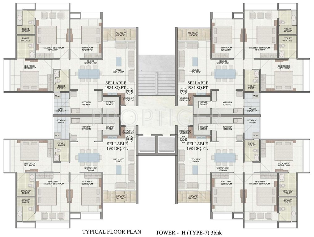 Images for Cluster Plan of JP Iscon Platinum