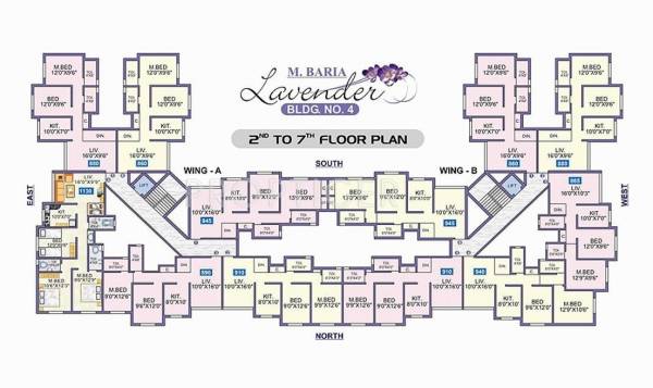 Images for Cluster Plan of M Baria Lavender Bldg No 4