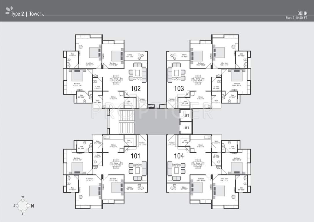 Images for Cluster Plan of JP Iscon Habitat