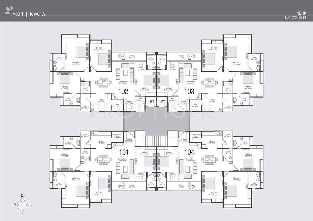 Images for Cluster Plan of JP Iscon Habitat