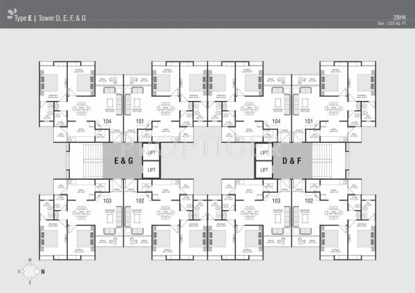 Images for Cluster Plan of JP Iscon Habitat