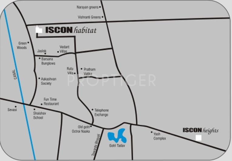 Images for Location Plan of JP Iscon Habitat