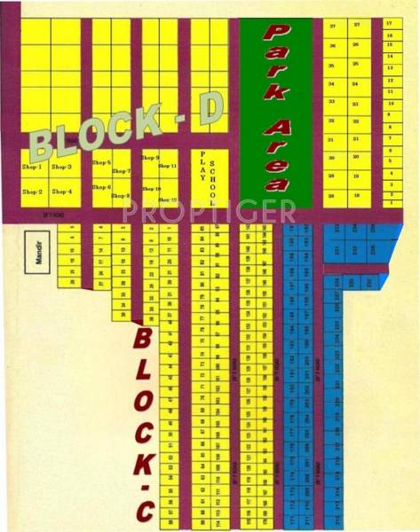 Vardah Builders Annu Enclave Layout Plan