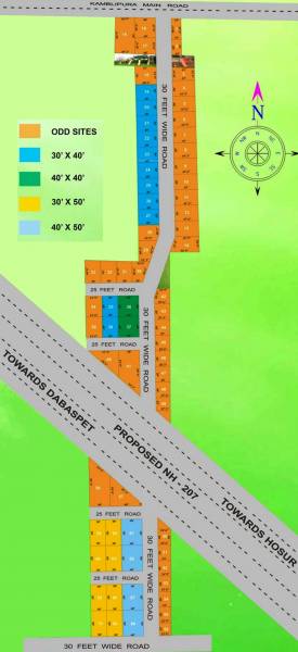Images for Layout Plan of Citadil Amruthas Classic Shrine