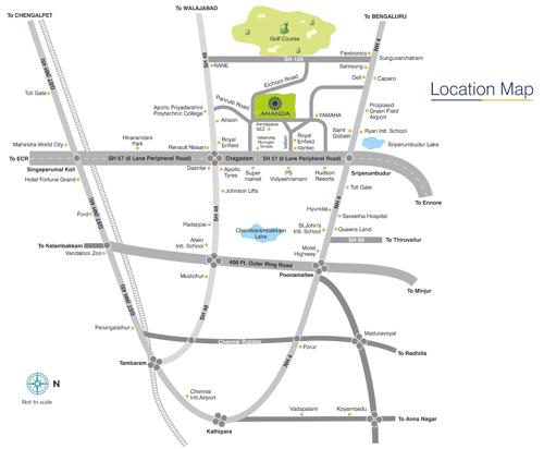  habitat Images for Location Plan of Ananda Habitat