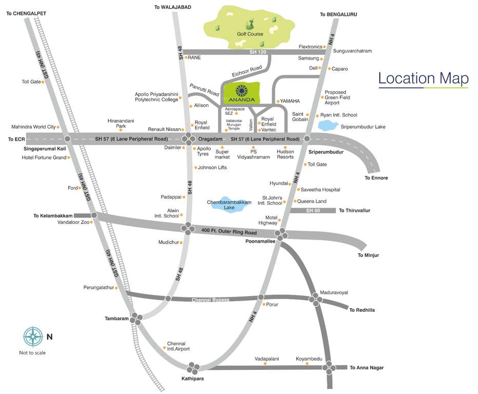 habitat Images for Location Plan of Ananda Habitat