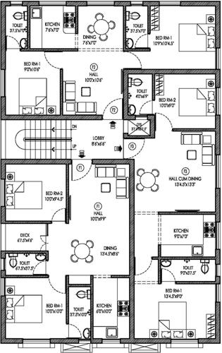 Images for Cluster Plan of Greenwich Bhuveshwari Nagar Velachery